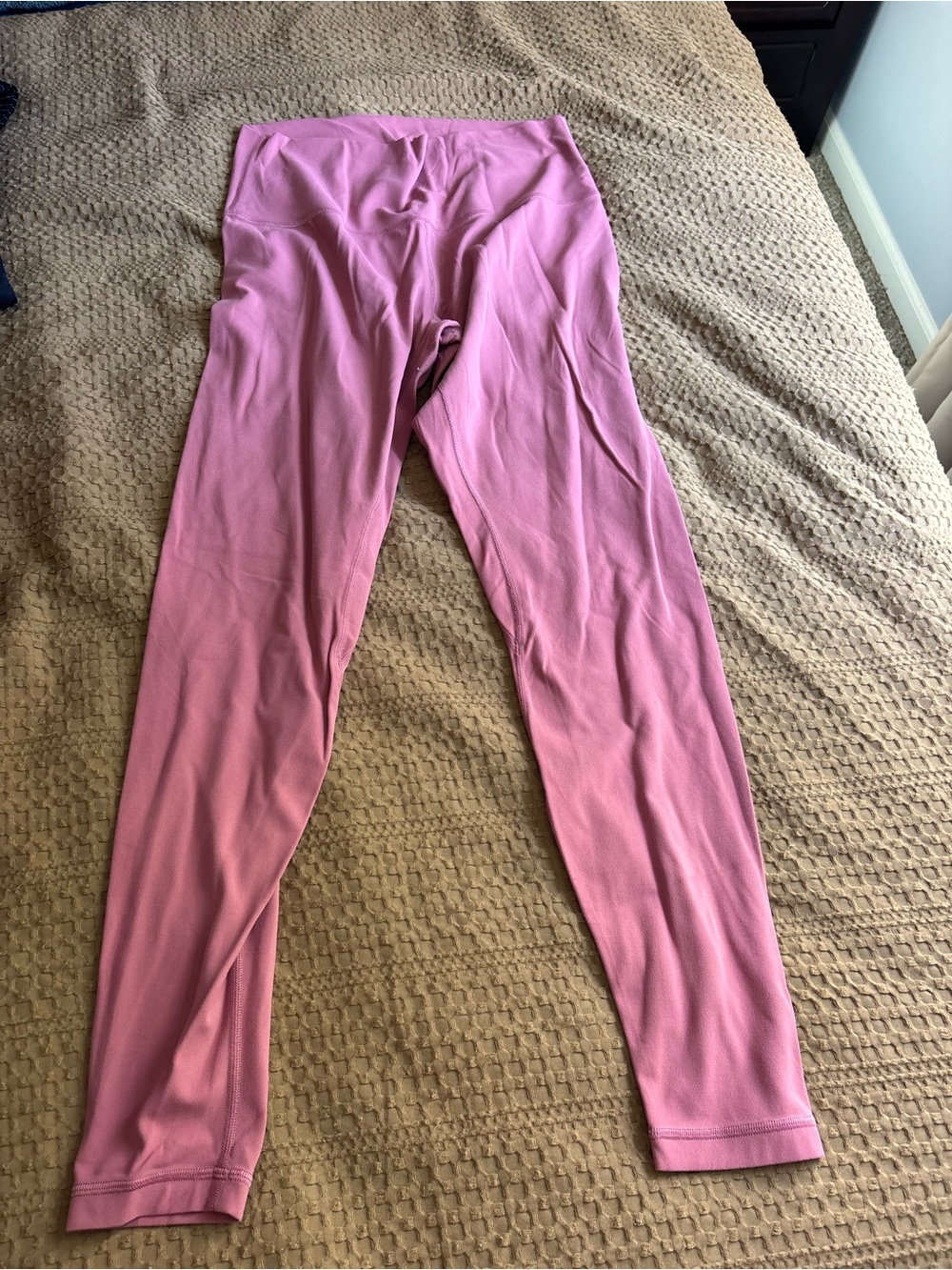 lululemon athletica Soft Pink High-Rise Leggings